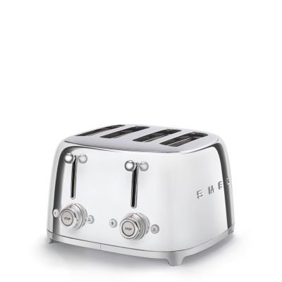 2. Smeg TSF03SSEU Toaster 6, 4 Backfächer, 2000 W, Chrom