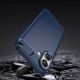 4. Carbon Case Silikonhülle für iPhone 16 - Blau