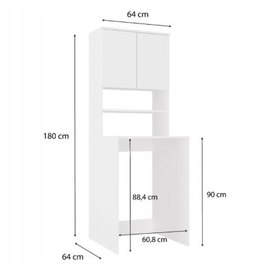 8. POLA MULTI WHITE WASCHMASCHINENSCHRANK
