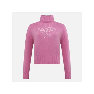 6. ROSSIGNOL W JCC SNOW ANGELS PULL rosa Damenpullover