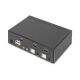 5. DIGITUS KVM-Switch mit 2 HDMI-Anschlüssen, 4K 30Hz DS-12870