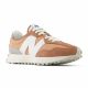 3. New Balance 327 Sneaker, orange Wildleder, Damen/Herren Sportschuhe (U327CI)