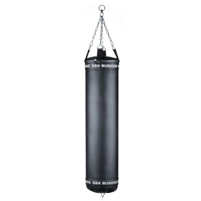 19. PREMIUM Boxsack + Ring SBRX Schwarz Leer - 150 cm | DBX Bushido