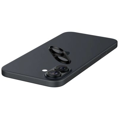 5. Spigen Optik GLAS.TR Kameraschutz 2-PACK für iPhone 16 / 16 PLUS – Schwarz
