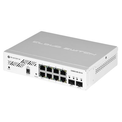 Mikrotik CSS610-8G-2S+IN 10p Managed Gigabit/10G Switch