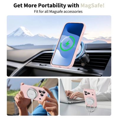 5. Tech-Protect Silikon MagSafe Case für iPhone 17 Pro Max - Pink