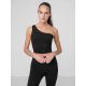 Damen One-Shoulder Yoga Crop Top 4F H4Z22-TSD033