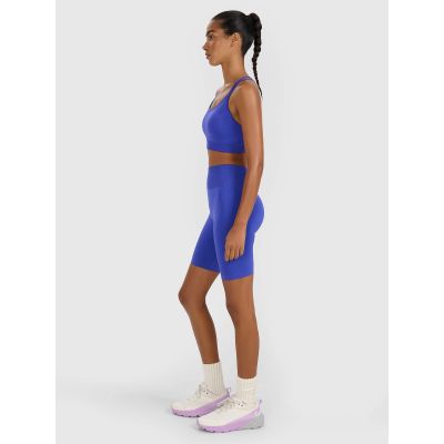 3. Nahtlose Radsport-Trainingsleggings für Damen 4F 4FWAW25TFSTF084-36S