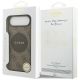 8. Guess 4G Circle Classic Logo MagSafe Hülle für iPhone Air - braun