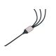 3. TROIKA DREIZACK PRO USB-Kabel 1,2 m USB-C/Micro-USB-A/Lightning 100 W Schwarz, Grau
