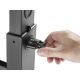 7. Bodenhalterung für Fernseher 32"-55"/35 kg, 1 TFT, 1 Abl., Schwarz