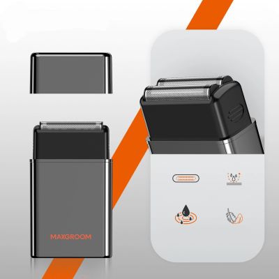 6. MAXGROOM M-5580 2-in-1 Elektrorasierer – Schwarz