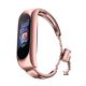 Metallarmband für Xiaomi Mi Band 3 / 4 / 5 / 6 Armband - Rosa