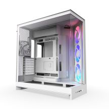 NZXT H9 Flow RGB Midi-Tower-Gehäuse Weiß