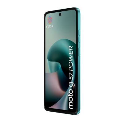 8. Motorola Moto G57 Power, 17,1 cm (6,72 Zoll), Dual-SIM, Android 16.0, 5G, USB Typ-C, 12 GB RAM, 256 GB interner Speicher, 7000 mAh Akku, Türkis