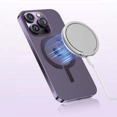 2. MagSafe Tech-Protect MetalRing universal magnetisch - schwarz / silber (2 Stück)