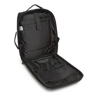5. Wozinsky Premium 15,6'' Laptop-Rucksack/Tasche mit Riemen - Schwarz