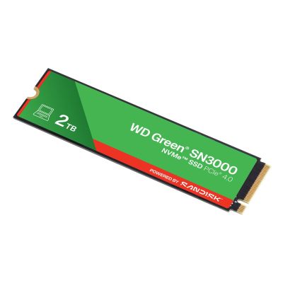 6. WD Green SN3000 2 TB M.2 NVMe SSD WDS200T4G0E