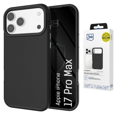 3mk Fortis MagCase für iPhone 17 Pro Max – Schwarz