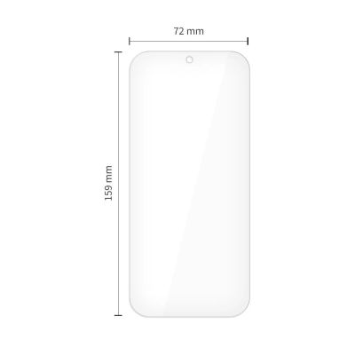 2. Tech-Protect Glass Fit+ 2er-Pack Panzerglas für Google Pixel 9 Pro XL / 10 Pro XL - Transparent