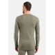 2. Odlo BL TOP Crew Neck l/s ACTIVE WARM Langarm Thermounterwäsche Größe M Grau