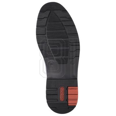 11. Rieker M RKR625 bequeme Lederstiefelette mit Wollfutter, braun