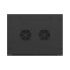 35. LANBERG Wandregalschrank 19" 4U 600X450 Schwarze Metalltür (Bausatz)