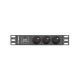 4. RACK-Steckdosenleiste Lanberg PDU-03E-0200-IEC-BK (3 x Typ E; 10 A; 2 m; schwarz)