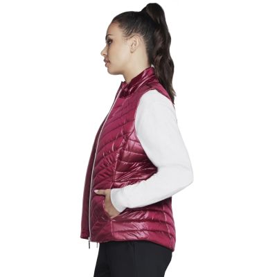3. Skechers GO Shield Shine Weste JA151-PKRD Rosa L