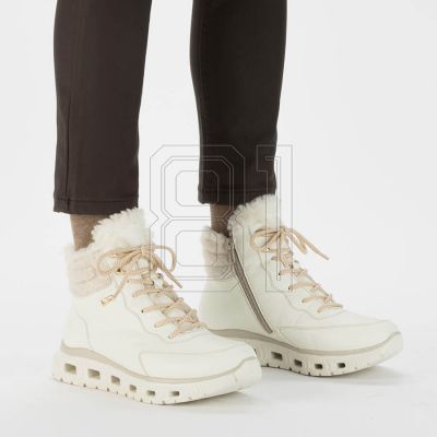 25. Rieker W RKR720 isolierte Sportstiefel, weiß