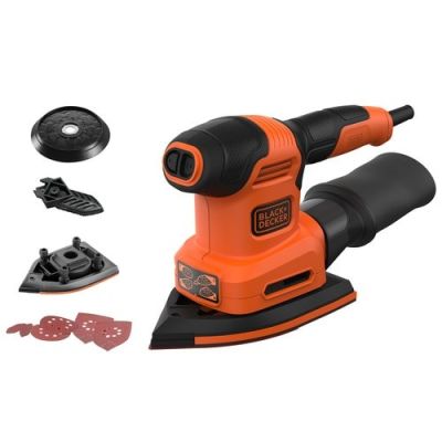 2. Black & Decker BEW200 12000 U/min Schwarz, Orange 200 W