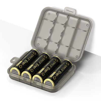 10. Orico Ener-G EG5C Lithium-Batterie 1,5 V 2100 mWh AA USB-C Wiederaufladbare Batterie mit Ladekabel 4 Stück.