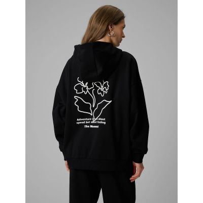 2. Lockerer Damen-Sweatshirt mit Kapuze 4F 4FRSS26TSWSF2838-20S