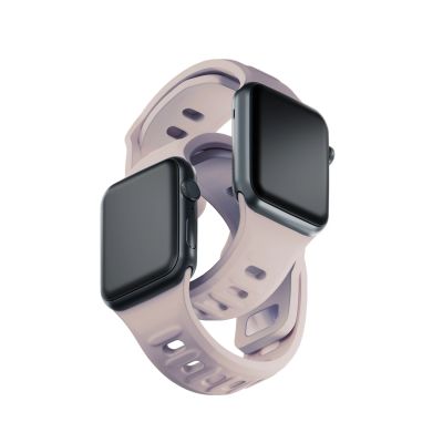 14. 3mk Silikon- Watch für Apple Watch 42 / 44 / 45 / 49 mm – Beige