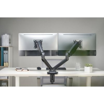 8. Equip Tischhalterung 17"-32" / 2TFT 360° Gasfeder 9 kg Einzelhandel