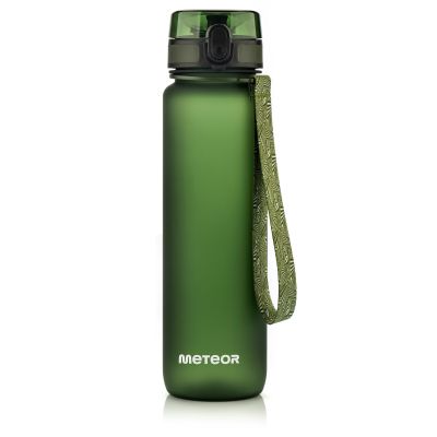 17. Meteor 650 ml Sportflasche dunkelgrün