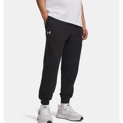 4. Herren-Sporthose Under Armour Rival Fleece Joggers, Schwarz, 1379774 001, M