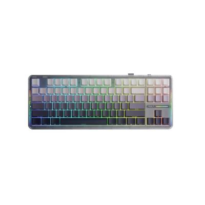 Dichtung F87 Gradient Gray SpaceCrystal Schalter RGB AULA Tastatur