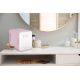 6. Mini-Kühlschrank mit LED-Schminkspiegel, ELLE 4L, lila