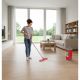 19. GREENBLUE FLACHMOP MIT EIMER UND MAXICLEAN AUSWÜRFMASCHINE + ZWEI HQ-MIKROFASER-KARTUSCHEN, FASSUNGSVERMÖGEN 8L GB870