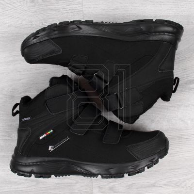 3. American Club M AM855 isolierte Trekkingschuhe schwarz