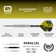 4. Harrows NX-90 Parallel QP 90 % Steeltip-Darts
