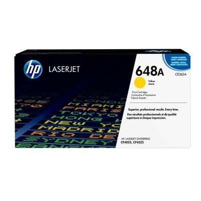 65. Originale gelbe HP 648A LaserJet-Tonerkartusche