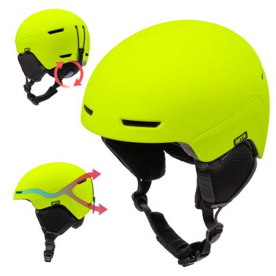 20. Meteor Avalo M Skihelm 55-58 cm Neongelb