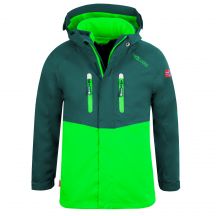 Trollkids Kinder Bryggen 3in1 Jacke grün (418-308)