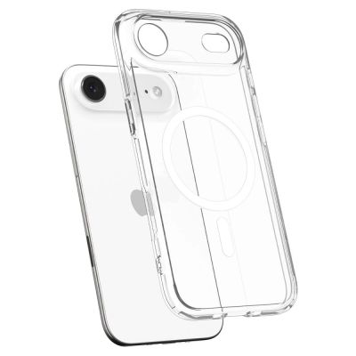 5. Spigen Ultra Hybrid MagSafe Case für iPhone 17 Air - Klar und Weiß