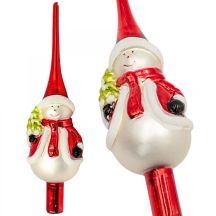 WEIHNACHTSBAUMSPITZE 28,5 CM SCHNEEMANN