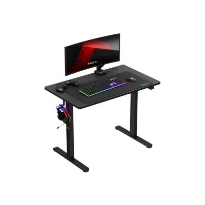 6. Huzaro Hero 7.9 Schwarzer elektrischer Schreibtisch