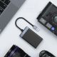 11. Orico CL4D-A3 USB-A 3.0 SD microSD CF MS 5 Gbit/s Speicherkartenleser – Schwarz und Silber