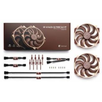 4. NOCTUA 140mm NF-A14x25r G2 PWM Sx2-PP Lüfter